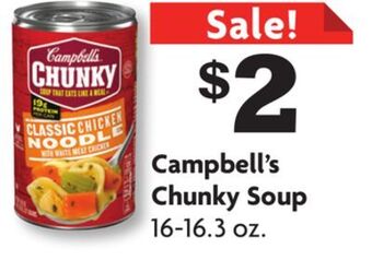 Family Dollar Campbell's chunky soup offer