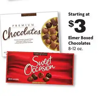 Family Dollar Elmer boxed chocolates offer