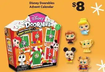 Family Dollar Disney doorables advent calendar offer