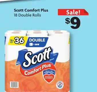 Family Dollar Scott comfort plus offer