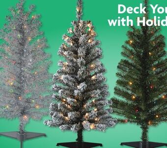Family Dollar Pre-lit tree offer