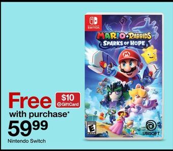 Target Nintendo switch offer