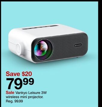 Target Vankyo leisure 3w wireless mini projector offer