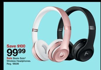 Target Beats solo³ wireless headphones offer