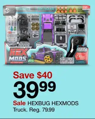 Target Hexbug hexmods truck offer