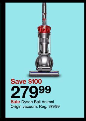 Target Dyson ball animal origin vacuum offer