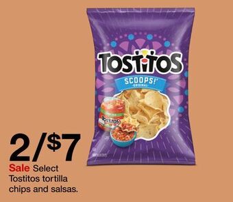 Target Select tostitos tortilla chips and salsas offer