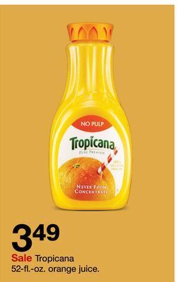 Target Tropicana offer