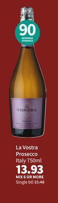 Total Wine La vostra prosecco offer
