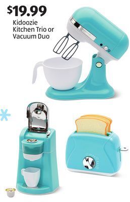 Aldi Kidoozie kitchen trio or vacuum duo offer