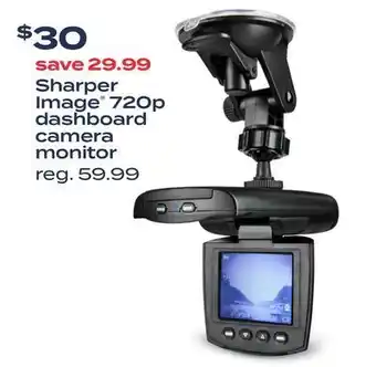 Bed Bath & Beyond Sharper image® 720p dashboard camera monitor offer
