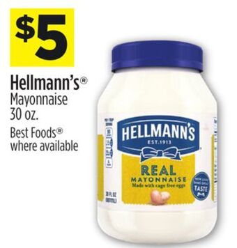Dollar General Hellmann's® mayonnaise offer