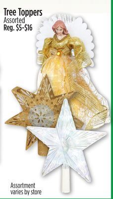 Dollar General Tree toppers offer