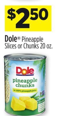 Dollar General Dole® offer