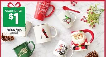 Dollar General Holiday mugs offer