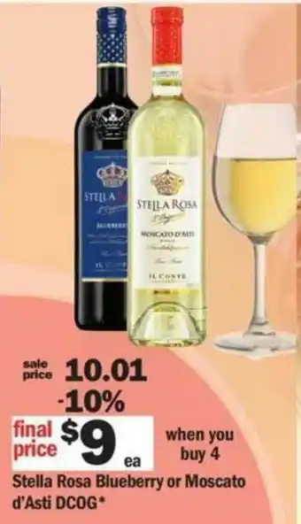 Meijer Stella Rosa Blueberry Or Moscato D'asti Dcog offer