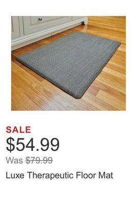 Costco Luxe therapeutic floor mat offer