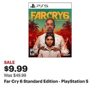 Best Buy Far cry 6 standard edition - playstation 5 offer