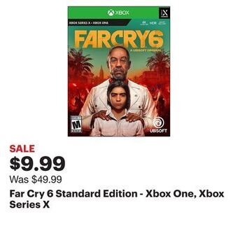 Best Buy Far cry 6 standard edition - xbox one, xbox series x offer