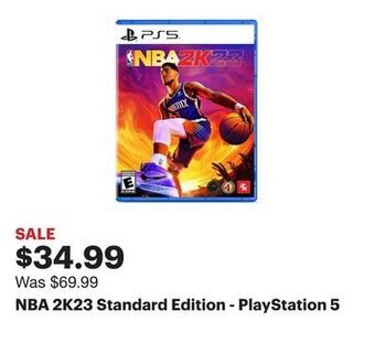 Best Buy Nba 2k23 standard edition - playstation 5 offer