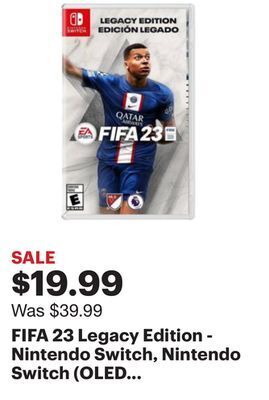 Best Buy Fifa 23 legacy edition - nintendo switch, nintendo switch (oled model), nintendo switch lite offer