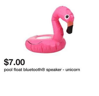 Five Below Pool float bluetooth® speaker - unicorn offer