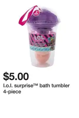 Five Below L.o.l. surprise™ bath tumbler 4-piece offer