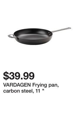 Ikea Vardagen frying pan, carbon steel, 11 " offer