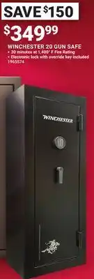 Winchester 20 gun safe
