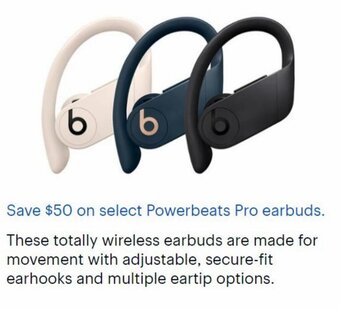 Best Buy Select Powerbeats Pro earbuds. offer