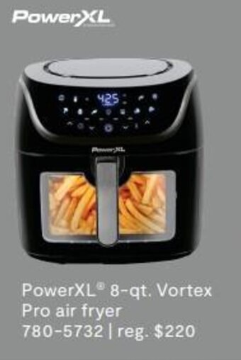 JC Penney PowerXL 8-qt. Vortex Pro air fryer offer