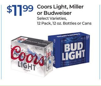 Rite Aid Coors light, miller or budweiser offer