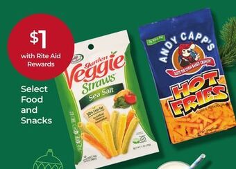 Rite Aid Select food and snacks offer