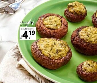 Lidl Spinach dip offer