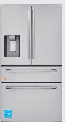The Home Depot Samsung 28 cu. ft. stainless steel french 4-door refrigerator offer