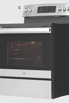 The Home Depot Ge 5.3 cu. ft. stainless steel electric range offer
