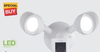 The Home Depot Ring floodlight cam wired plus offer