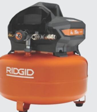 The Home Depot Ridgid 6-gallon portable compressor offer