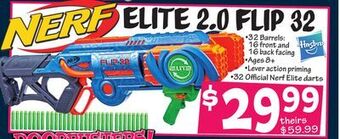 Ollie's Nerf elite 2.0 flip 32 offer