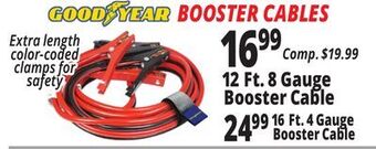 Ocean State Job Lot Booster cables offer