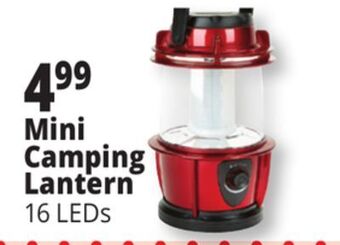 Ocean State Job Lot Mini camping lantern offer