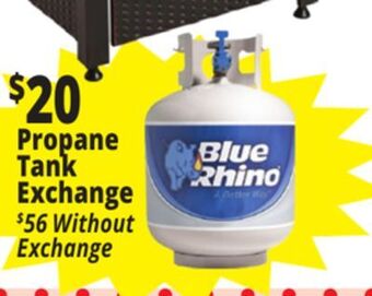 Ocean State Job Lot Propane tank exchange offer