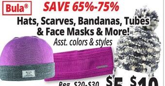 Ocean State Job Lot Hats, scarves, bandanas, tubes & face masks & more! offer