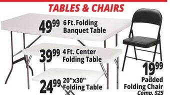 Ocean State Job Lot Tables & chairs offer