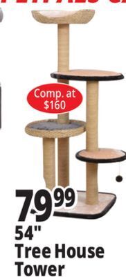 Ocean State Job Lot 54" tree house tower offer