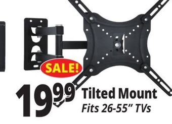 Ocean State Job Lot Tilted mount offer