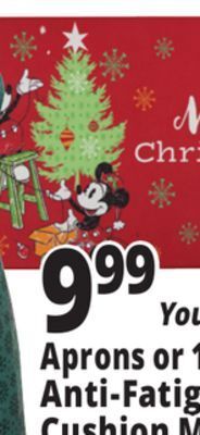 Ocean State Job Lot Aprons or 18"x30" anti-fatigue cushion mat offer