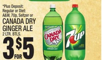 C Town Canada dry ginger ale offer