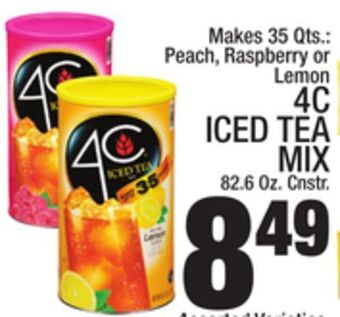 C Town 4c iced tea mix offer