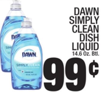 C Town Dawn simply clean dish liquid offer